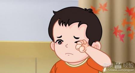 小孩頻繁擠眼睛可能是幼兒結膜炎