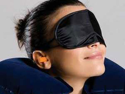 戴眼罩可緩解眼疲勞