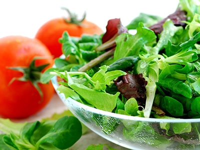 吃綠色蔬菜眼睛明亮又健康