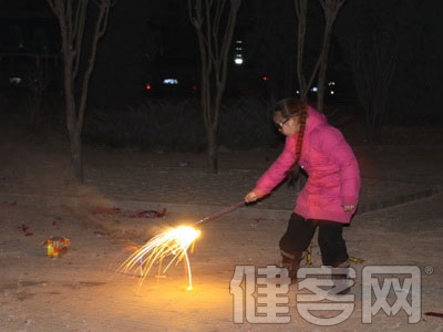 春節煙花燃放傷眼事故頻發